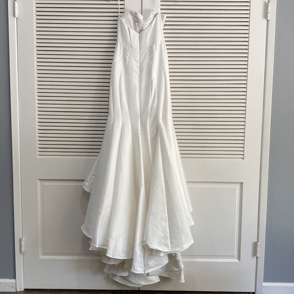 Alyce Paris White Evening Gown - Picture 4 of 5